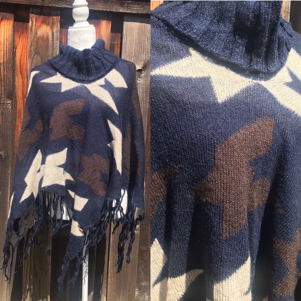 Fringed Super Cute Pancho